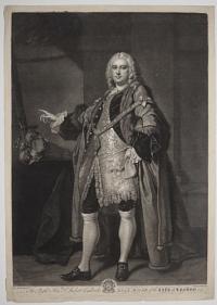 The Right Hon.ble S:r Robert Ladbroke Lord Mayor of the City of London. 1748.