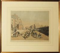 Views of London. No. 4 Entrance of Oxford Street or Tyburn Turnpike, with a View of Park Lane.