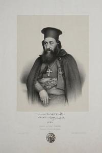 Ignace Antoine Samhiri, Patriarche d'Antioche des Syriens. 1855.