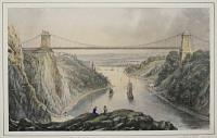 The Clifton Suspension Bridge.