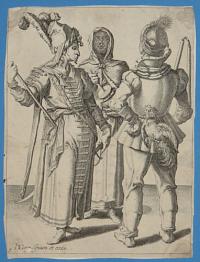 [Plate from 'The Masquerades']