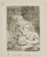 [Woman Painting a Vase.]