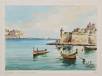 Senglea. Grand Harbour.