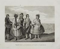 Singular Dresses of the Inhabitants of Conception in South America.
