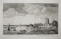 A View taken near Battersea Church looking towards Chelsea.