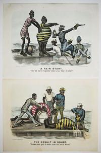 A Fair Start. ''Take de water togedder when yous hear de shot'' [&].