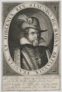 Iacobus D.G. Magn&aelig; Britanni&aelig; Franci&aelig; et Hiberni&aelig; Rex.