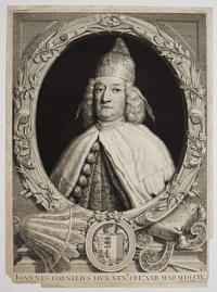 Joannes Cornelius Dux Ven.m Cre.s XXII Maij MDCCIX.