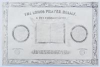 The Lord's Prayer. Belief. & Ten Commandments.