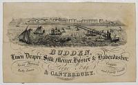 Budden, Linen Draper, Silk Mercer, Hosier & Haberdasher. Herne Bay & Canterbury.