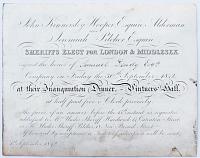 John Kinnersley Hooper, Esquire, Alderman, and Jeremiah Pilcher, Esquire, Sheriffs Elect for London and Middlesex