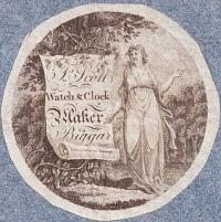 [Watch Paper.] J.s Scott Watch & Clock Maker, Biggar.