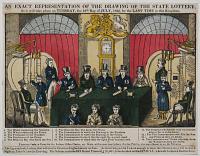 An Exact Representation of the Drawing of the State Lottery, As it will take place on Tuesday, the 18th Day of July, 1826 for the Last Time in this Kingdom.