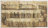 The Solemn Mock Procession of the Pope Cardinals, Jesuits, Frairs, &c through the City of London November 17th 1679.