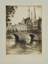 Old Bridge Amsterdam [pencil].