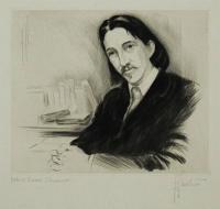Robert Louis Stevenson [pencil].