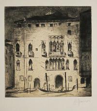 [View of a Palace in Venice.]