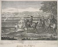 Fridericus II. Rex Borus. El. Br. Natus d. 24. Ianuarius A. 1712.