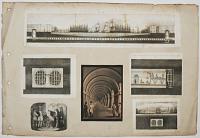 [The Thames Tunnel: 5 illustrations from 'Memoranda and views relating to the tunnel now excavating under the Thames, from Rotherhithe to Wapping'.]