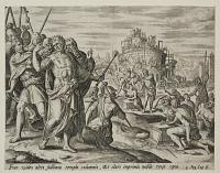 [Solomon and the Temple of Jerusalem.] Ecce vides altris sublimia templa columnis, Et clari imprimis nobile regis opus. 3. Reg. Cap.6.