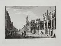 View of High Street, Oxford, taken about 1765.