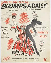 [Song Sheet.] Boomps-a-Daisy! A New Old-Fashioned Party Dance.