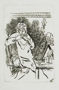 [Man Shaving.]
