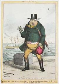[William IV] You Never Ketches Me a Woyaging No More. I've Had a Nuf Of It.