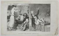 [8 Illustrations from ''Domestic Manners of the Americans'' by Frances Milton Trollope.]