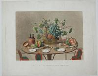 [Still Life with Dining Table and Fruit.]