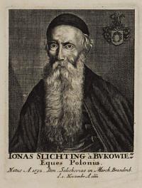 Jonas Slichting &agrave; Bukowiez Eques Polonius.