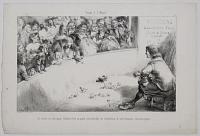 Voyage à Lilliput. De retour en son pays, Gulliver tire un parti considérable de l'Exhibition de son troupeau microscopique.