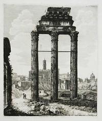 [Temple of the Dioscuri] Avanzi del Tempio di Giove Statore nel Foro Romano.