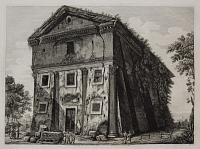 [Sant'Urbano alla Caffarella] Veduta dell' Antico Tempio dedicato alle Novo Muse da M. Fulvio Nobiliore