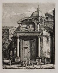 [Temple of Romulus] Veduta del Tempio di Remo nel Foro Romano.