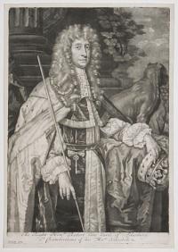 The Right Hon.ble Robert late Earle of Ailesburg, L.d Chamberlaine of his Ma.ties Household &c.