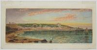 Sunset, St Mary's Pool, Isles of Scilly [pencil].