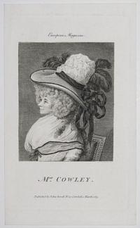 [Hannah Cowley] Mrs Cowley.