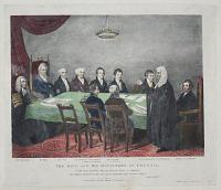 The King and his Ministers in Council.