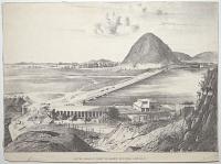 [Prakasam Barrage] Kistna Annicutt, from the Quarry Bezoarah, Looking S.