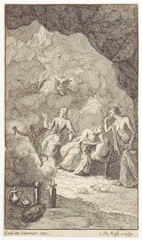 [Illustration to Pope's Canto 4.]