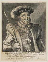 Henricus D.G. VIII' Angliæ, Fran, et Hib, Rex...