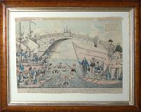 An Exact Representation of Mr. F. C. Daniels, Life Preserver, as exhibited on the 21st of July 1806,