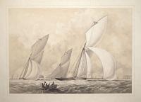 [A yacht race off the Isle of Wight.]