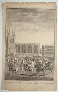 Jonathan Wild going to the Place of Execution.