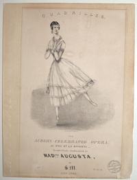 [Augusta Fuchs] Quadrilles. From Auber's Celebrated Opera, Le Dieu et la Bayadére._