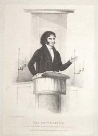 The Rev.d E. Irving. Of the Caledonian Church, Cross Street, Hatton Garden.