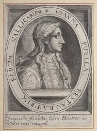 Ionna Puella Restuaratrix Rerum Gallicarum.