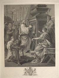 Nero depositing the Ashes of Britannicus.