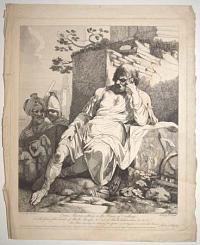 Caius Marius sitting on the Ruins of Carthage.